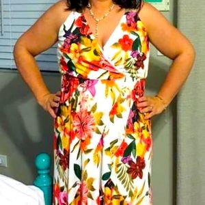 Venus floral dress